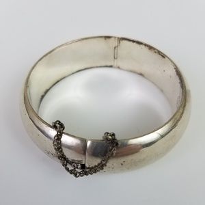 Vintage Mexican JPM 925 Sterling Silver Bangle